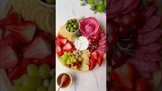 🧀 Beautiful Charcuterie Board Idea #shortvideo