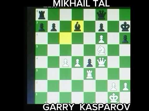 GARRY KASPAROV  VS.  MIKHAIL TAL 
