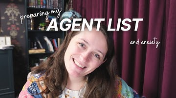 Putting together my Agent list to Query || My Querying Journey
