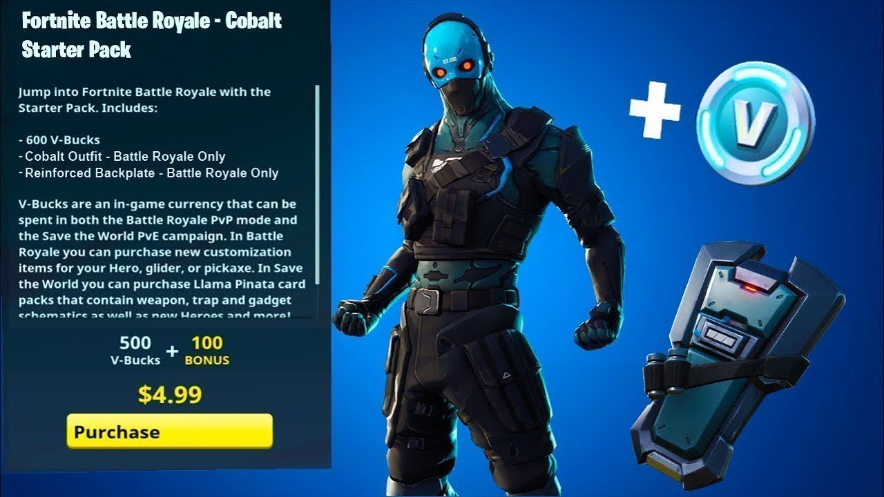 New COBALT Skin Gameplay In Fortnite Battle Royale
