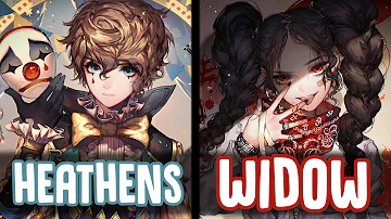 Nightcore - Black Widow x Heathens (Switching Vocals)