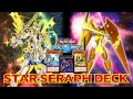 STAR SERAPH DECK DUEL LINKS RANKED DUEL REPLAY + DECKLIST [YU GI OH! DUEL LINKS]