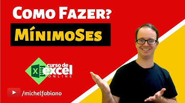 Como Fazer MínimoSes no Excel 2016