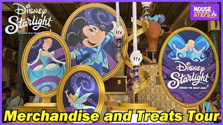 Disney Starlight Parade Merchandise, Displays and Treats - Magic