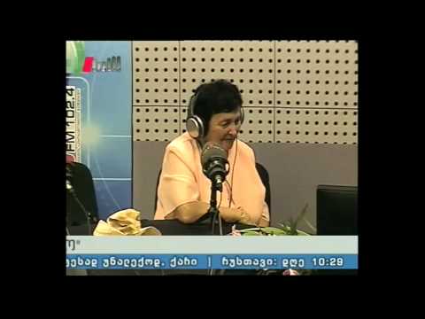 \"ხაზის რადიო\" 12.06.15 ზეინაბ ბოცვაძე / II ნაწილი/