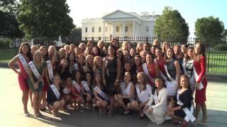 2015 Miss America Contestants - Welcome to Washington!