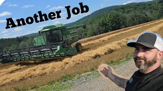 Picked Up More Custom Combine Work..  But The Combine Broke!!!