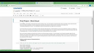 Word cloud final project for the Crash Course on python by google in Telugu.