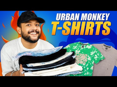 5 Best Urban Monkey T-Shirt Haul Review 2023 |  Really Something Special? ONE