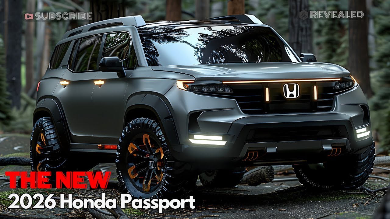 Unveiling The Next-Generation 2026 Honda Passport - The best Honda Off ...