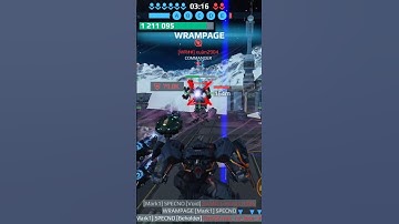 😱 Mauler Titan’s Wrampage Mode ON! #wrshorts #warrobotsgameplay #warrobots