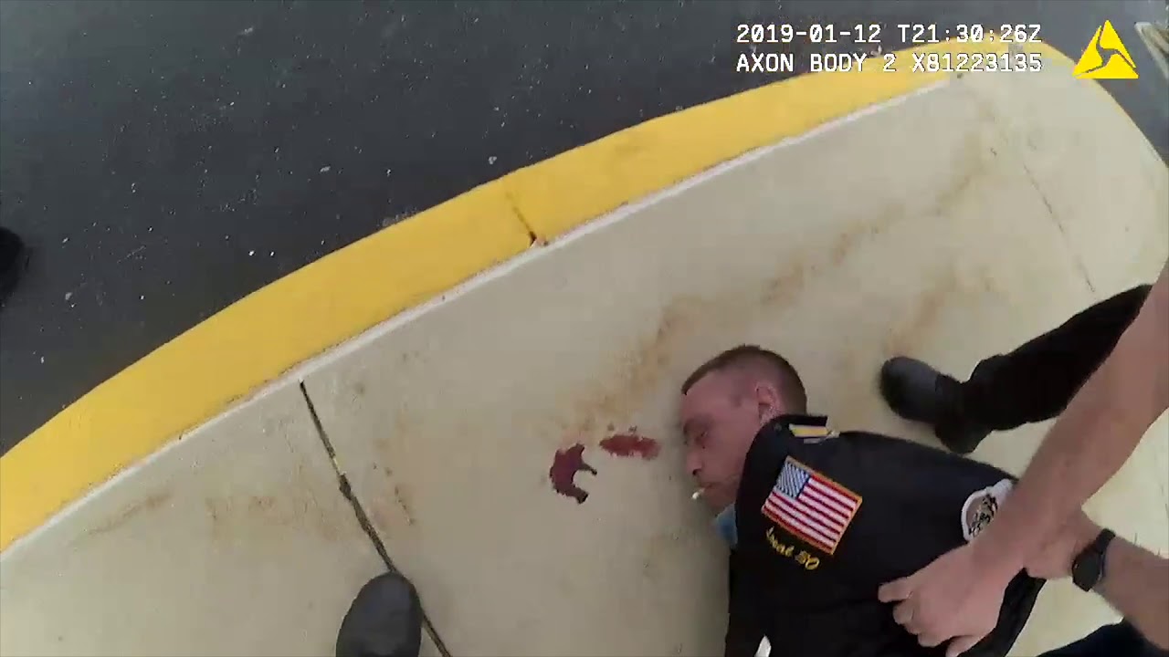 Police body cam captures violent arrest of belligerent man in Vineland