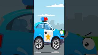 Police Car, Tow Truck and Monster Truck Race In the City #длядетей #мультикидлядетей #мультфильмы
