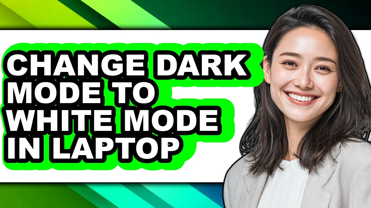 How to Change Dark Mode to White Mode in Laptop (easy Method) - YouTube