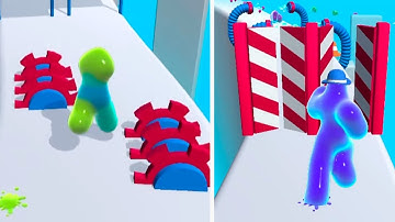 Blob Runner 3D - All Levels Gameplay Android, iOS