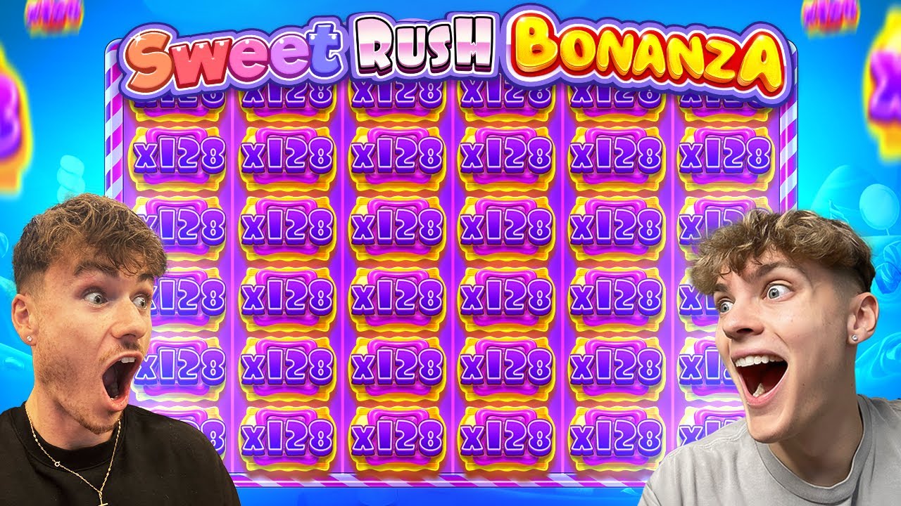 OUR CRAZIEST SWEET RUSH BONANZA SUPER SPIN!