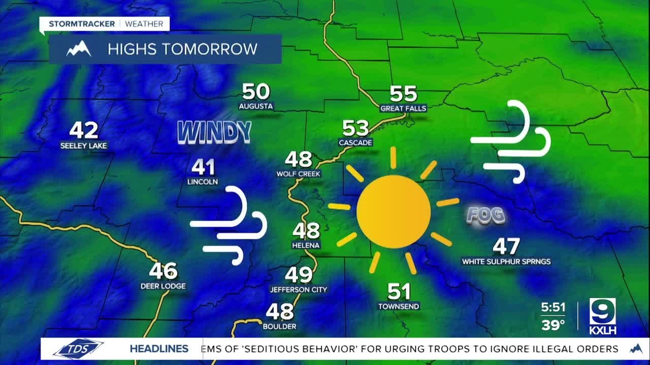 Breezy/gusty, mild, and dry through the weekend - YouTube