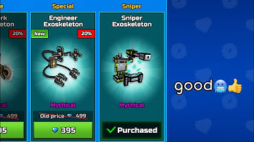 Sniper Exoskeleton Is Back in Trader’s Van | Pixel Gun 3D Weapon Review and Gameplay | 3 Cat Spam