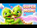 My Mom is a Superhero ❤️ | Mother's Day Love Song | Danny Dino Nursery Rhymes