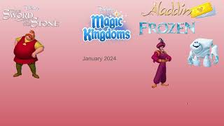 Disney Magic Kingdome Going Threw What been Choosed From Jan 2024 to June and my Guess for July -Dec