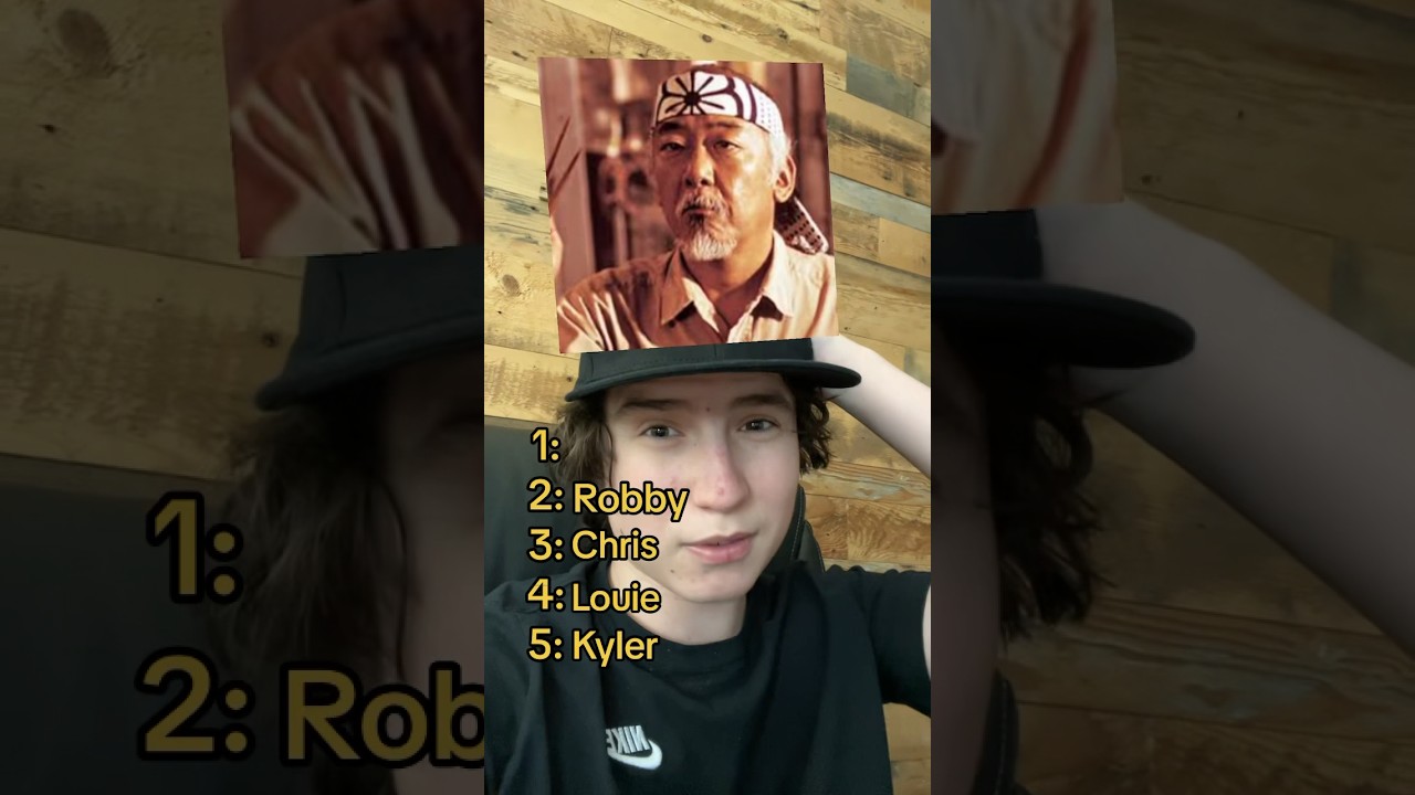 Blind Ranking Cobra Kai Characters! 