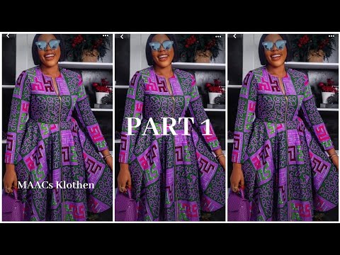 How To Cut A Long Sleeves Circle Dress