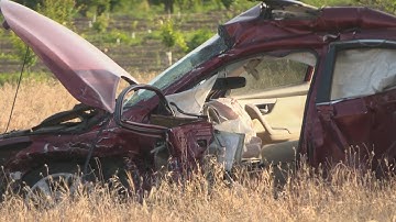 CHP: 5 hospitalized following crash in Fresno County