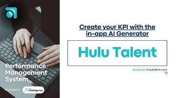 How to Create KPI by AI Generator on Hulu Talent - Performance Management System