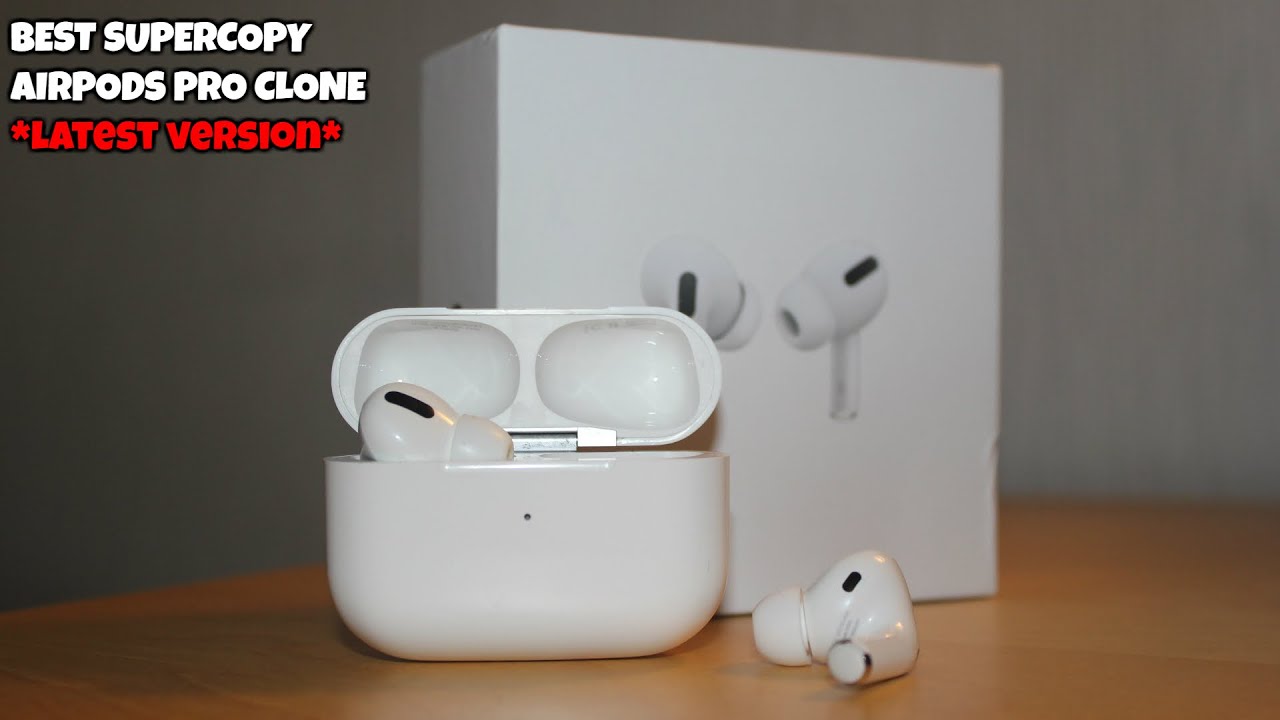 BEST PERFECT AIRPODS PRO CLONE REVIEW & UNBOXING (GIVEAWAY) YouTube
