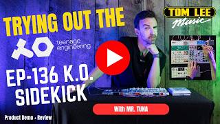 Unbox the TEENAGE ENGINEERING EP-136 K.O. Sidekick with Mr.Tuna!! It's here!