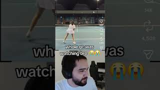 The whole squad was watching bro 😭😭