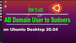Add AD Domain user to sudoers on Ubuntu 20 04