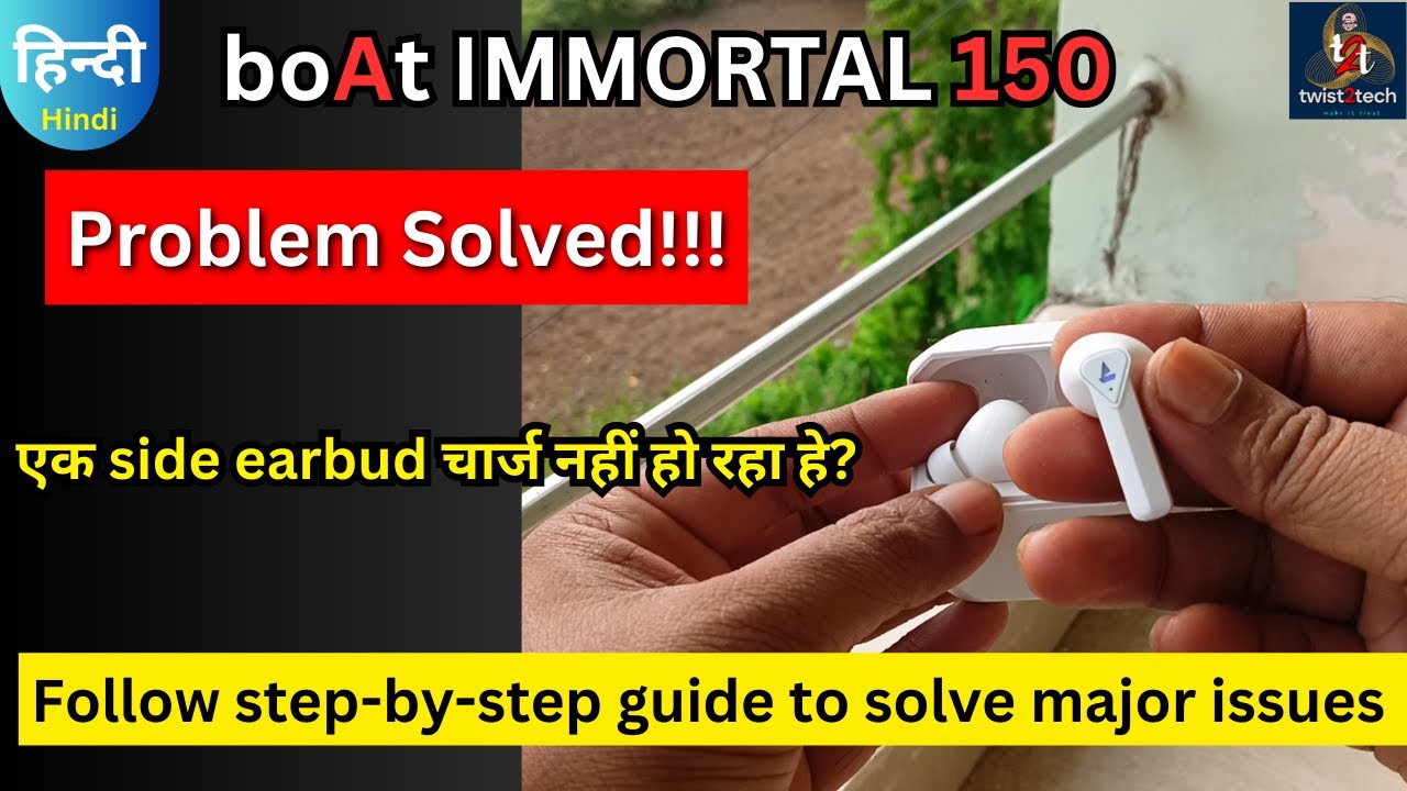 How to solve charging issue boat immortal 40ms low latency gaming 