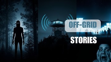 3 OFF GRID STORIES True Scary stories Black Screen