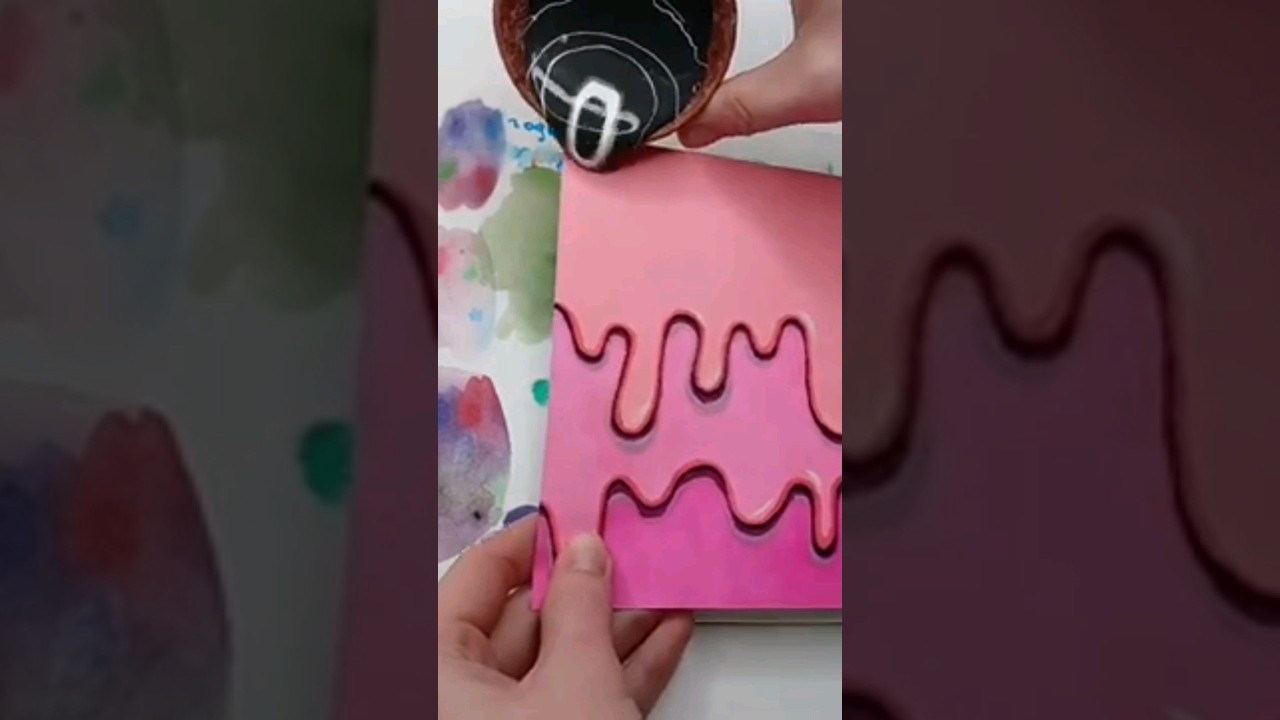 My New art tutorial 💓🤍🖤🤍🖤🤍🖤