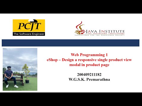 Web Project Task 45 | 1st Year | Semester 01 | Java Institute | Sadeepa Kalhara