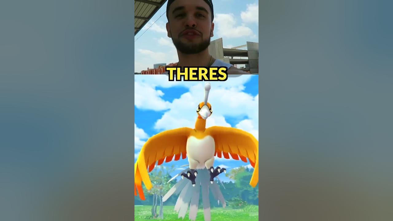 Getting LUCKY with Shiny Ho-Oh! #pokemongo #pokemon #shinypokemon