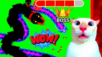 🐍 Snake.Io Game Video🐍 Ahtisham Minecraft Games