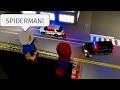 SPIDERMAN Saves LITTLE Kid From Tall Building!! HE WAS SO SCARED! (Roblox)