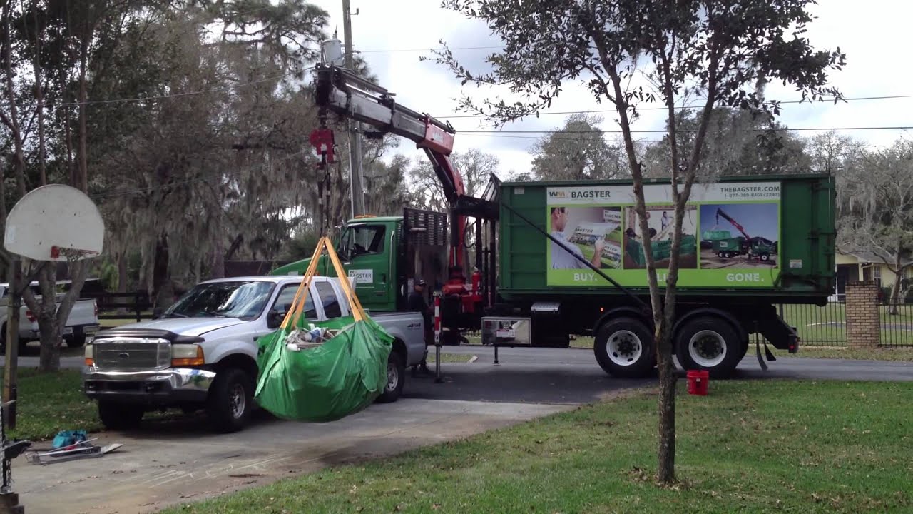 Bagster tile removal Tampa YouTube