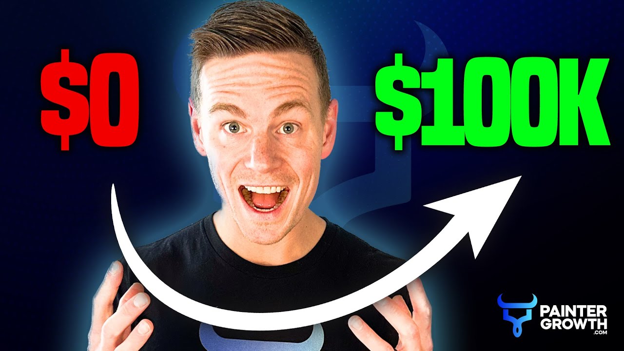 How to SCALE YOUR BUSINESS from $0 to $100k in JUST 90 DAYS | Painting Business Secrets