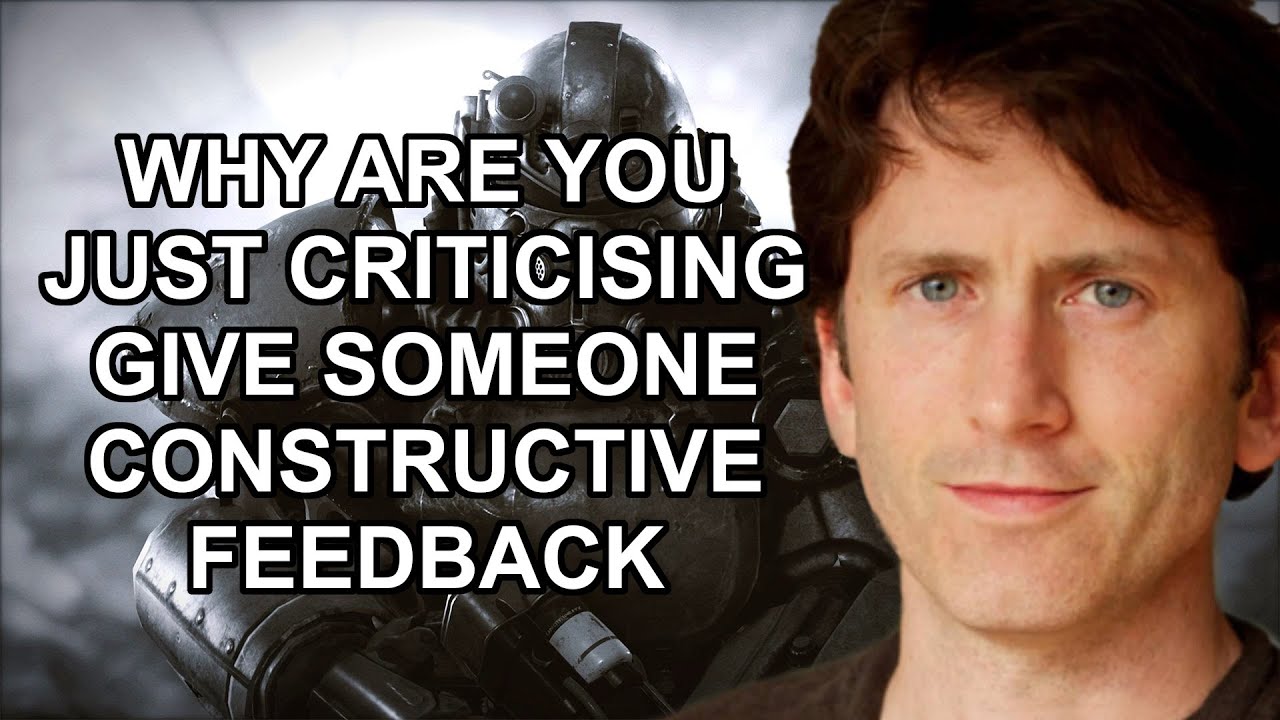 Never Give Constructive Feedback to a Game Developer - YouTube