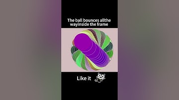 The ball bounces allthe wayinside the frame  #space #pleasant #funny