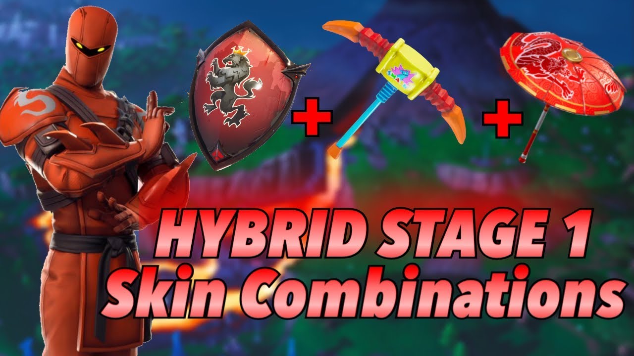 Hybrid Skin Best Backbling Skin Combos Season 8 Fortnite 2019 Youtube