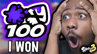 How I WON JayMoji's Splatoon 3 100 Player Turf War