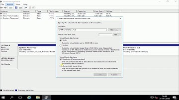 How to Create VHD Disk Windows Server 2016,Windows Server 2019,VHD Disk Windows Server 2019