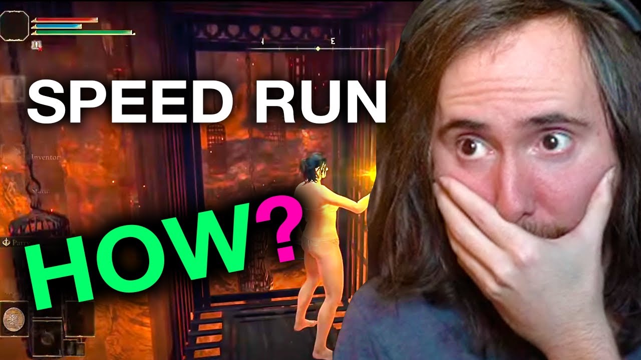 Asmongolds Mind EXPLODES By World Record Elden Ring Speed Run
