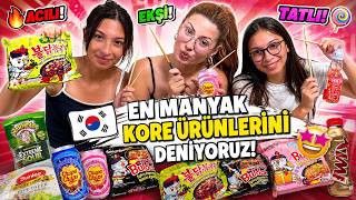 ALDIĞIMIZ EN MANYAK KORE ÜRÜNLERİNİZ DENİYORUZ !