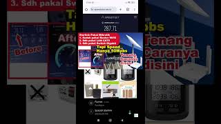 STARLINK Pakai Mikrotik Speednya Menurun Hanya 50-70Mbps ini solusinya
