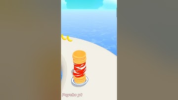 Pancake run all level gameplay walkthrough👍😀 | #gameplay | new update |